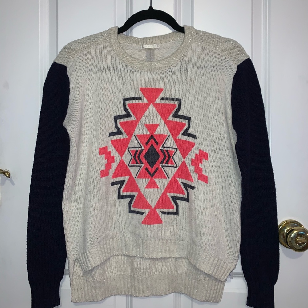 Forever 21 Tribal Patterned Sweater